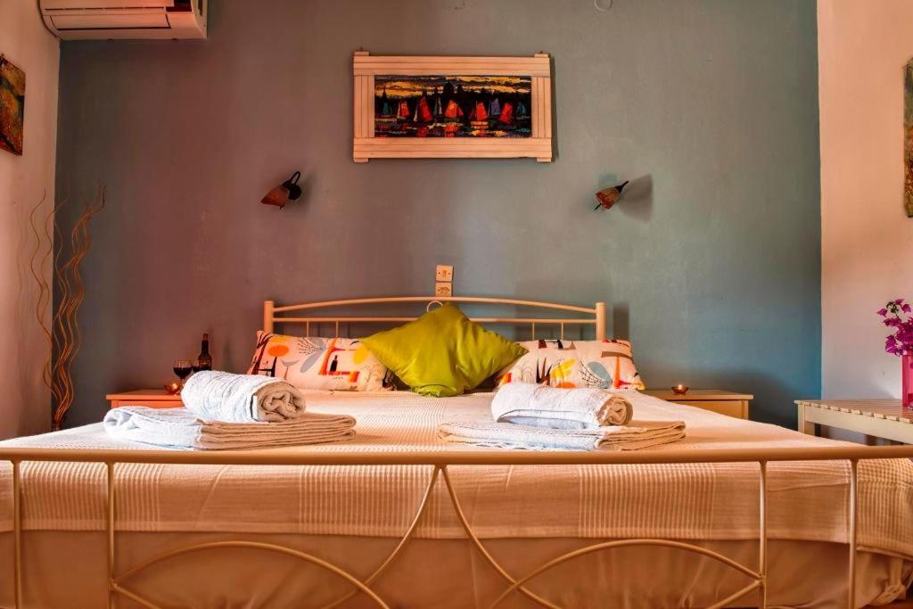 Elli Beach Apartments And Studios Almiros Beach ภายนอก รูปภาพ