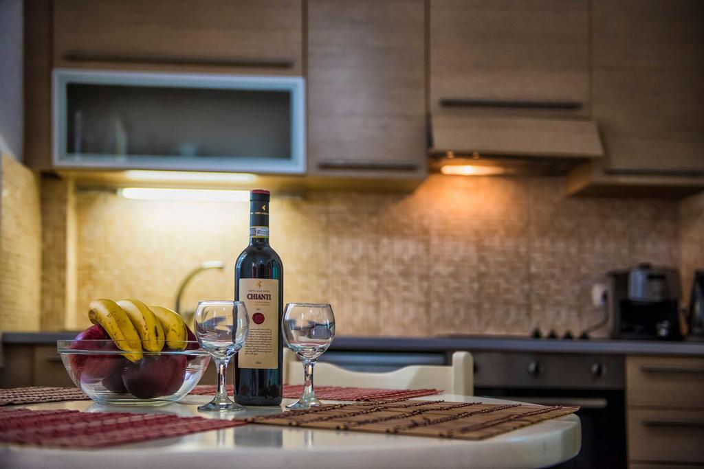 Elli Beach Apartments And Studios Almiros Beach ภายนอก รูปภาพ
