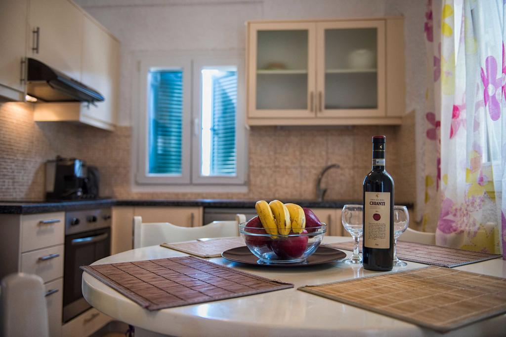Elli Beach Apartments And Studios Almiros Beach ภายนอก รูปภาพ